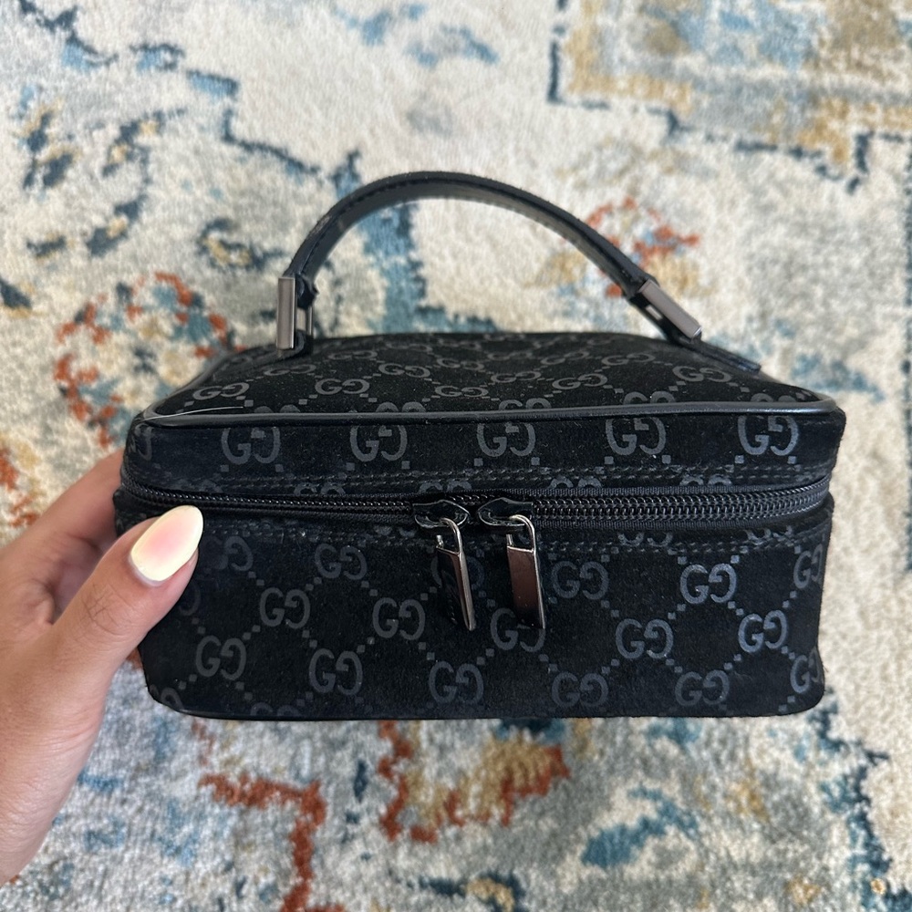 Vintage Gucci Monogram Vanity Bag